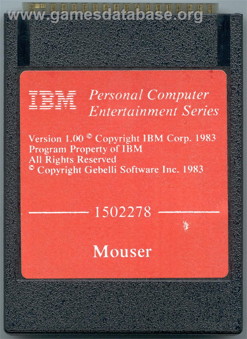 Mouser - Microsoft DOS - Artwork - Disc