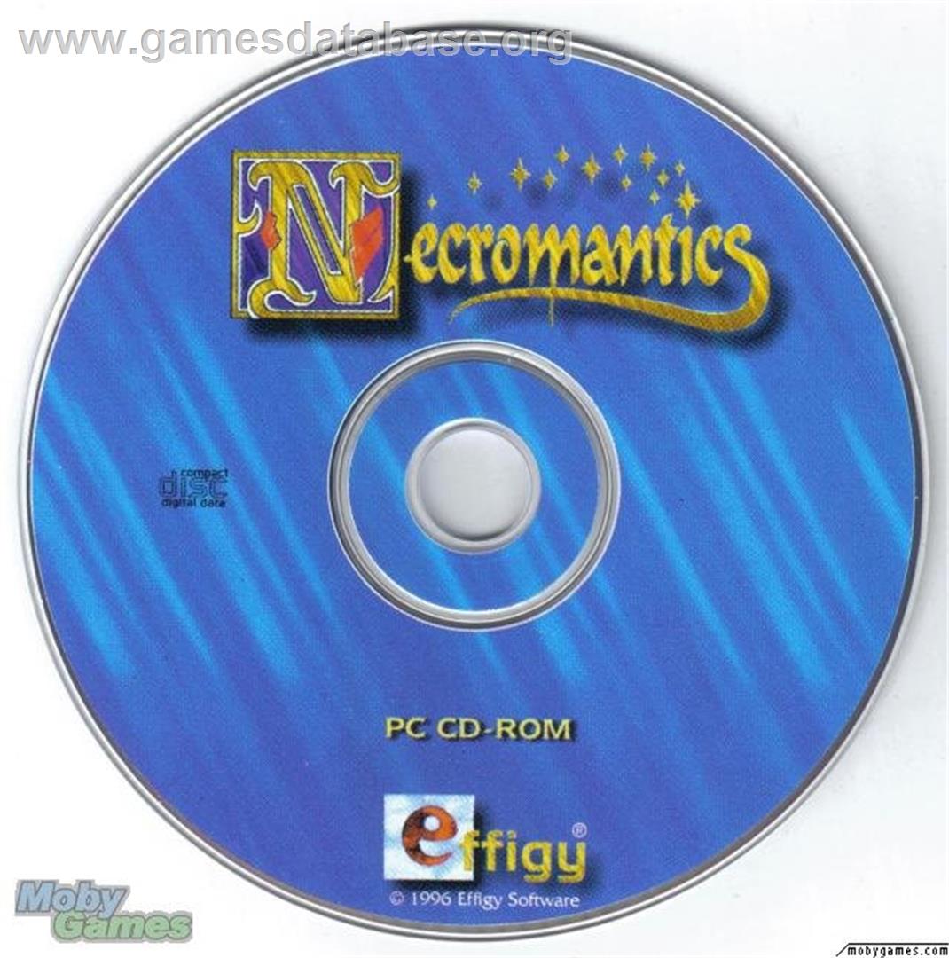 Necromantics - Microsoft DOS - Artwork - Disc