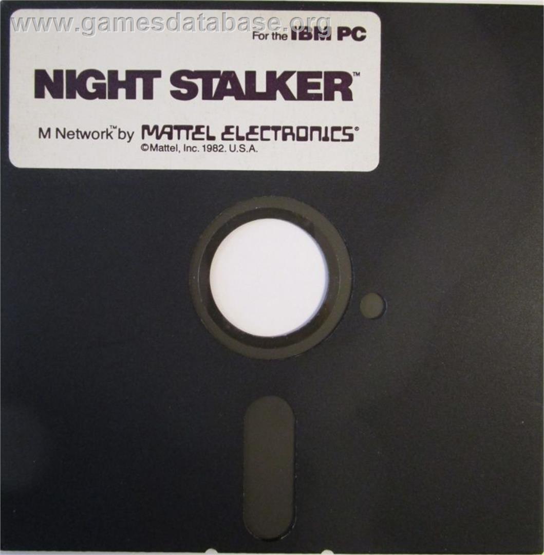 Night Stalker - Microsoft DOS - Artwork - Disc