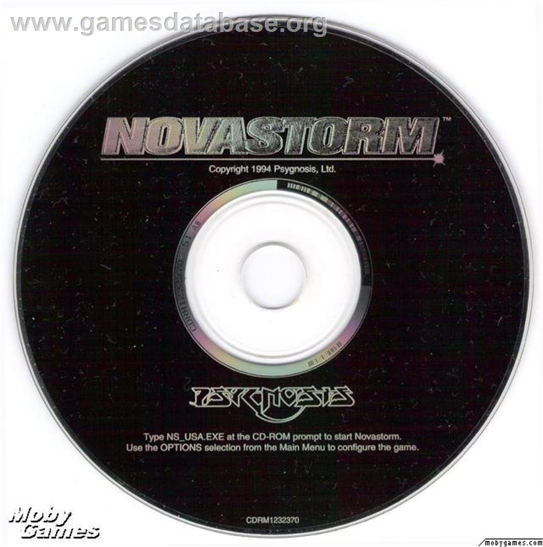 Novastorm - Microsoft DOS - Artwork - Disc