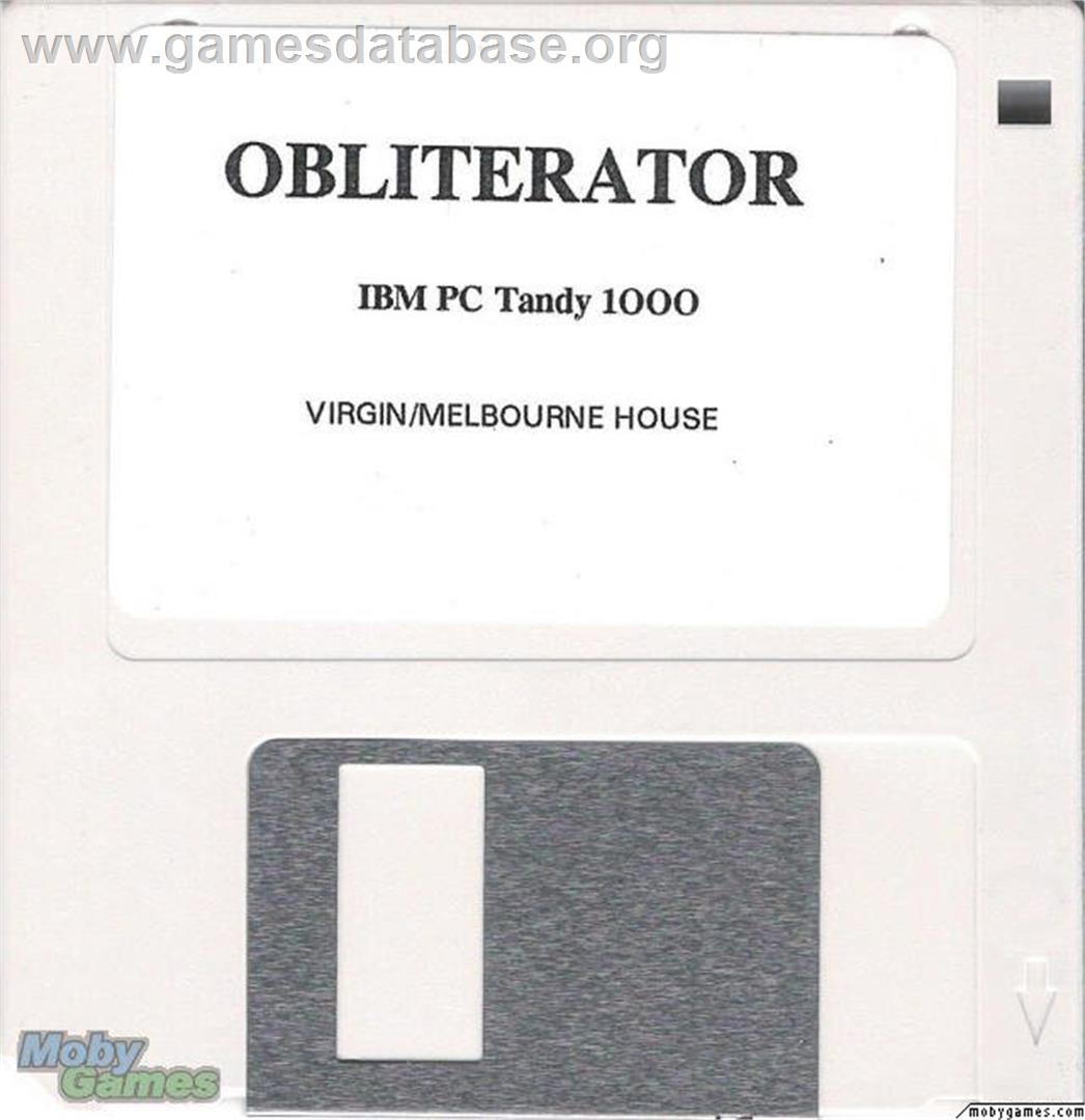 Obliterator - Microsoft DOS - Artwork - Disc
