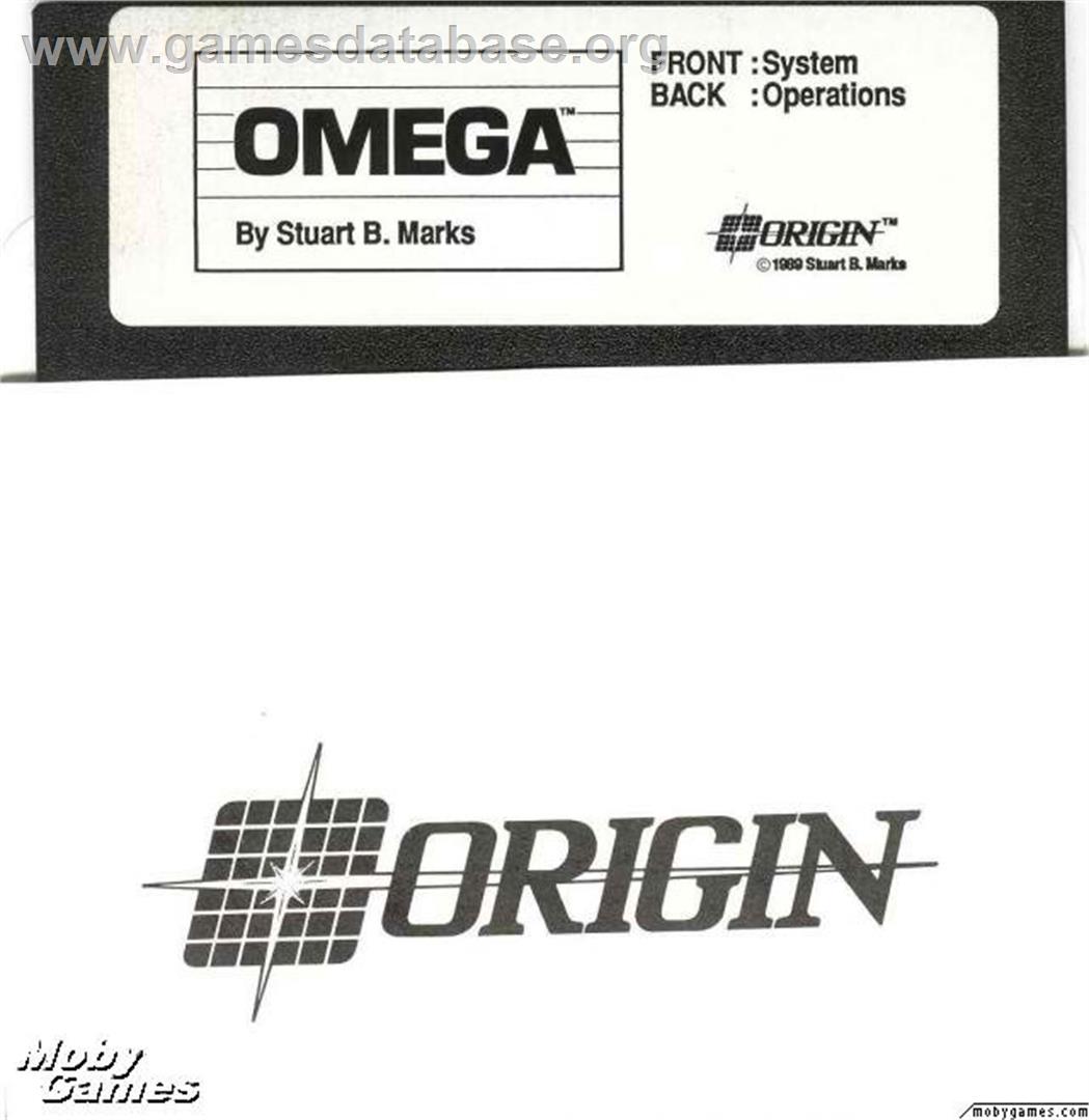 Omega (1988) - Microsoft DOS - Artwork - Disc