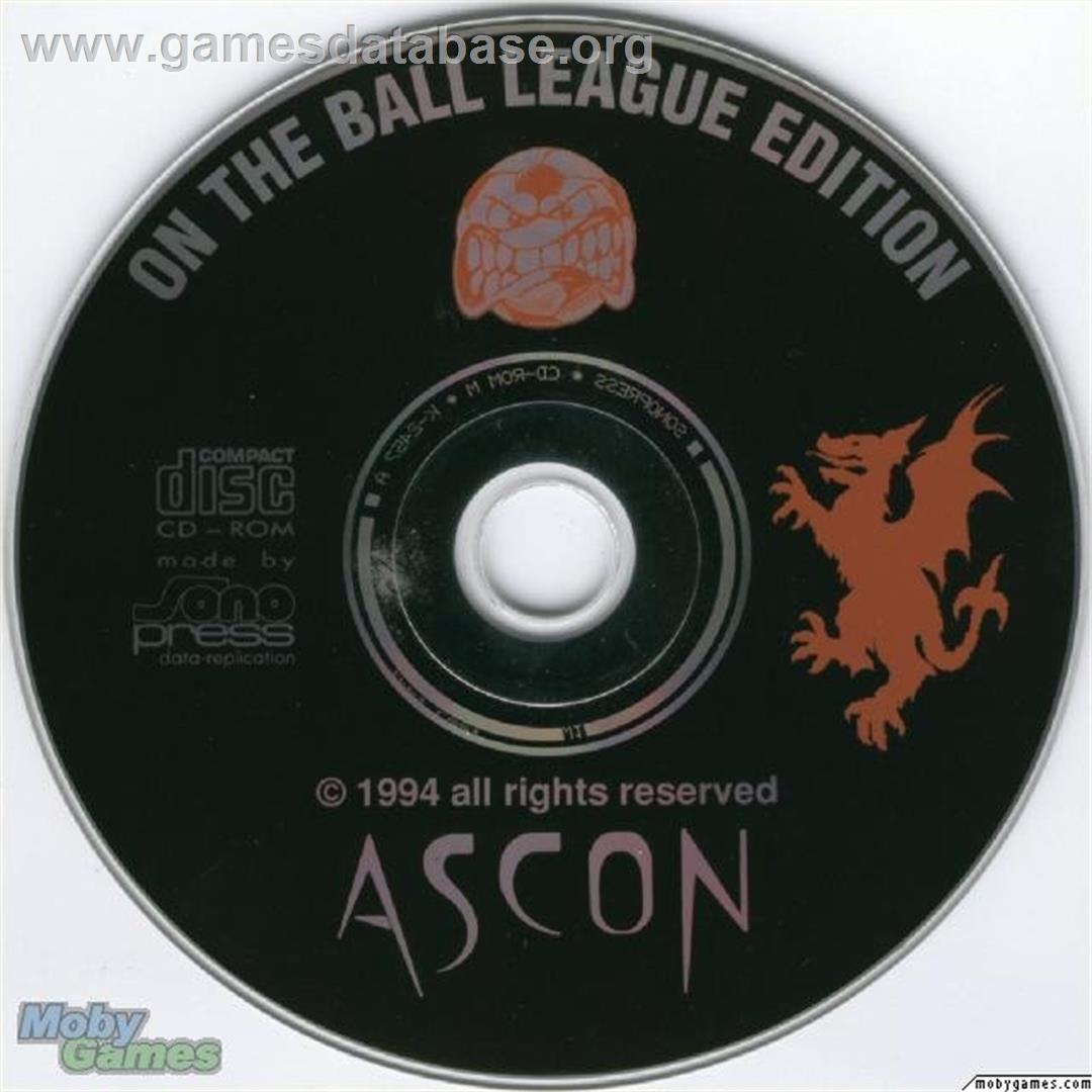 On the Ball - Microsoft DOS - Artwork - Disc