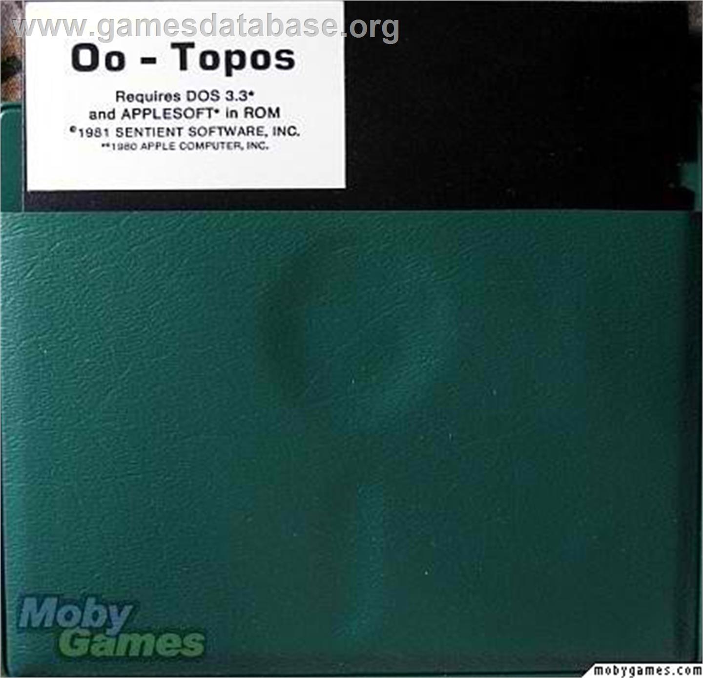 Oo-Topos - Microsoft DOS - Artwork - Disc