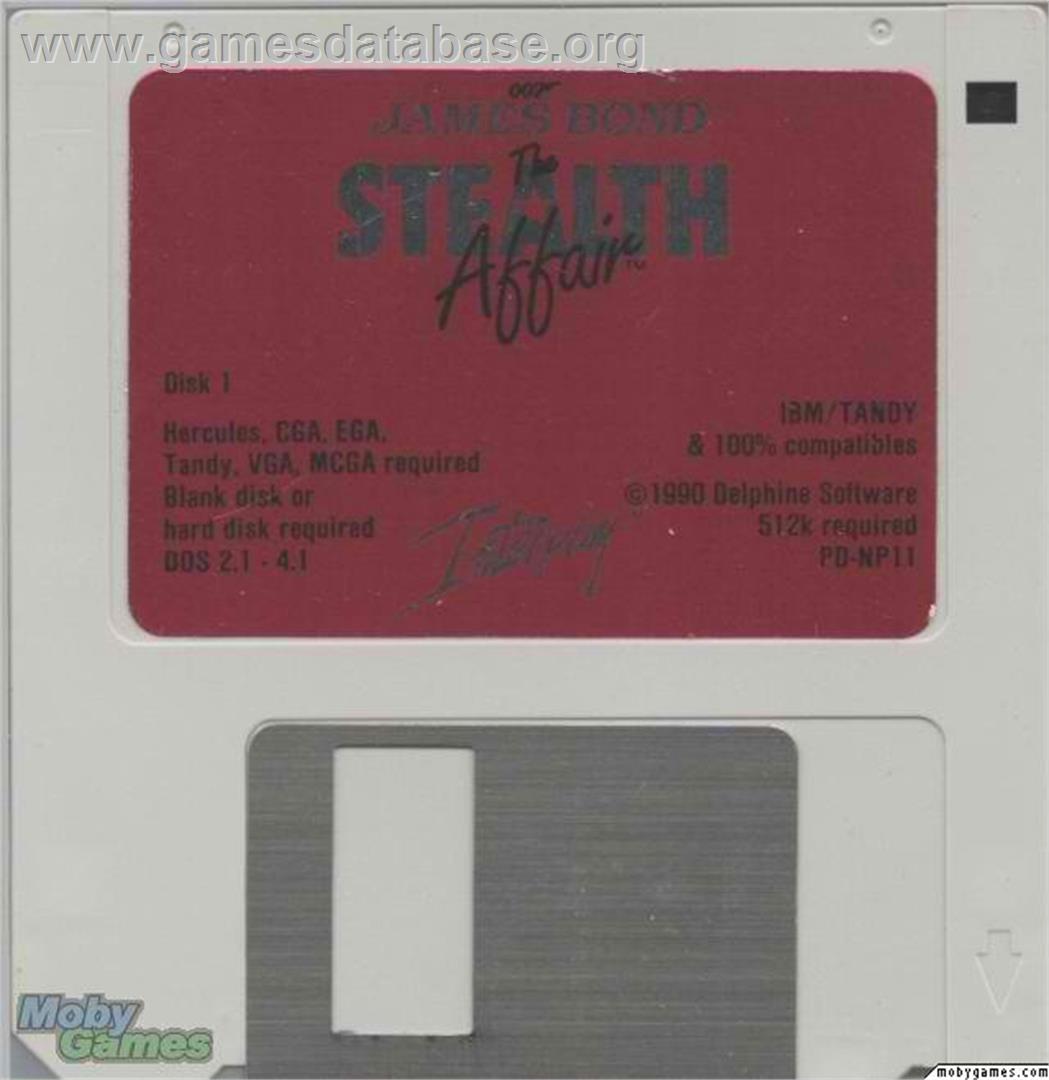 Operation Stealth - Microsoft DOS - Artwork - Disc