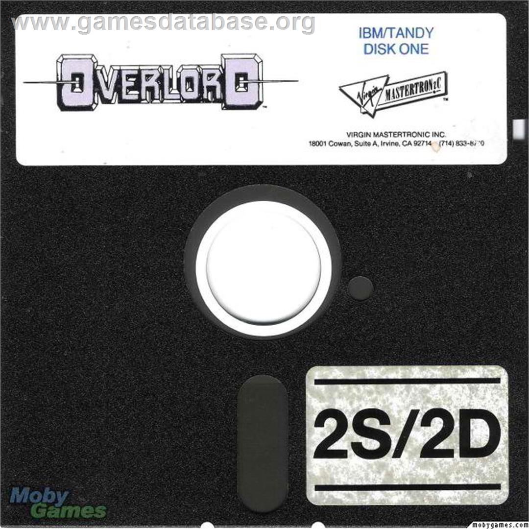 Overlord (1994) - Microsoft DOS - Artwork - Disc
