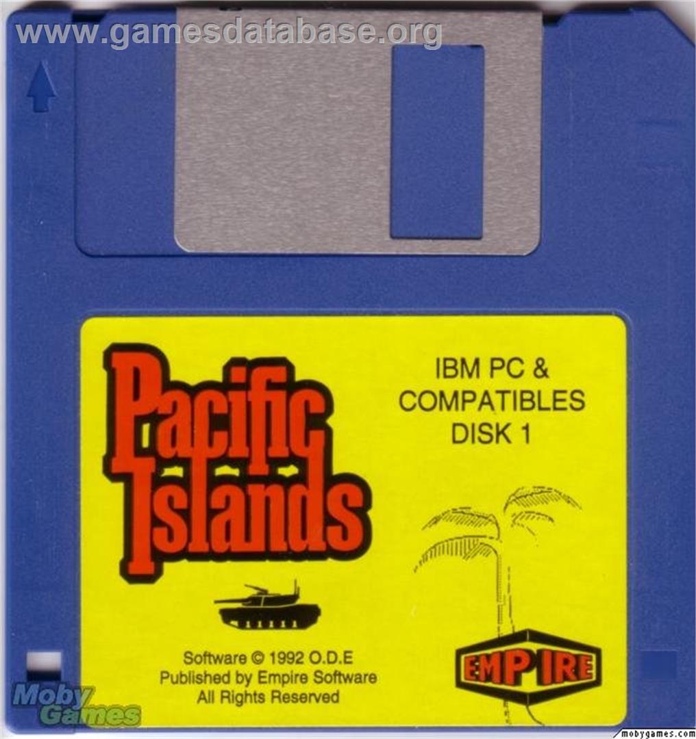 Pacific Islands - Microsoft DOS - Artwork - Disc