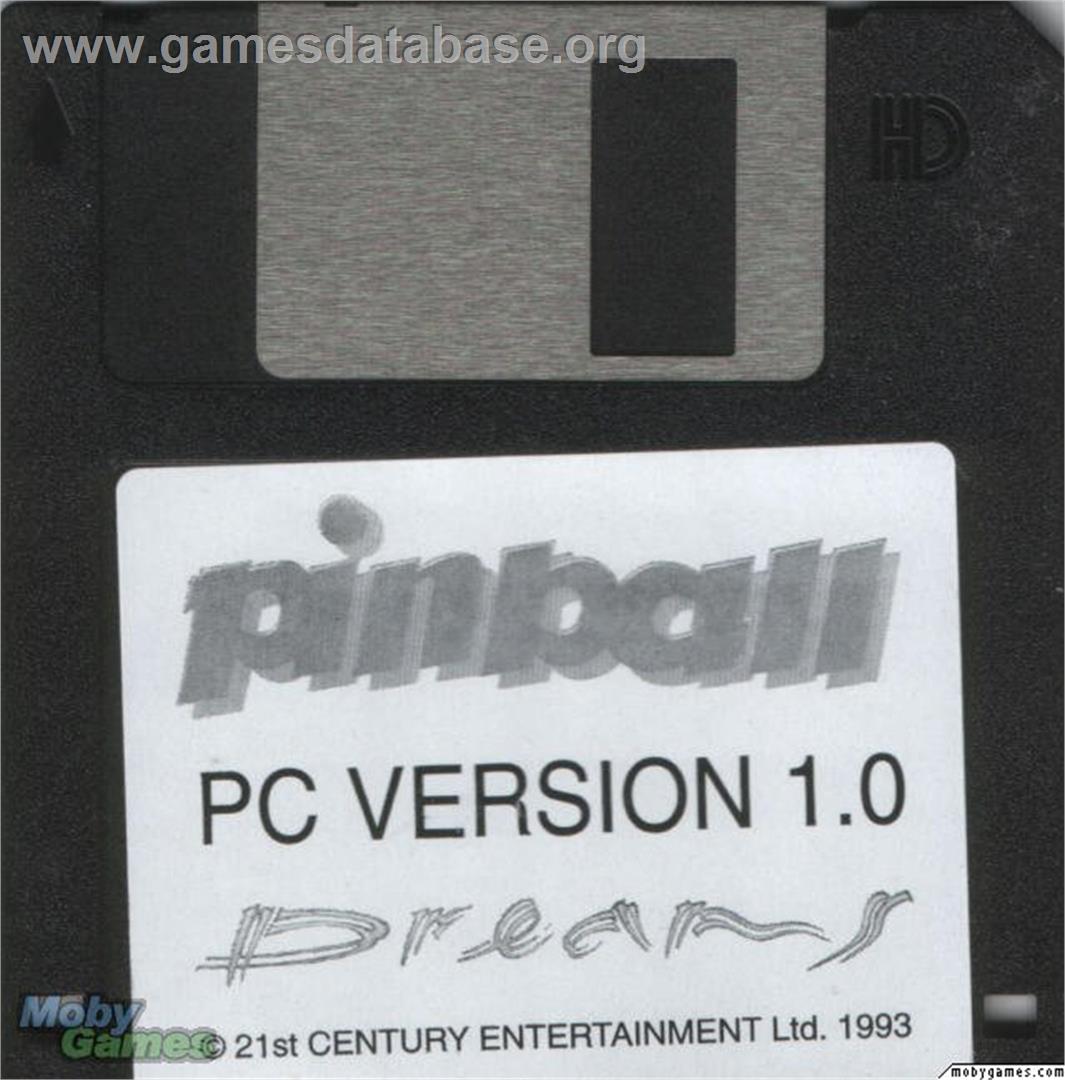Pinball Dreams - Microsoft DOS - Artwork - Disc