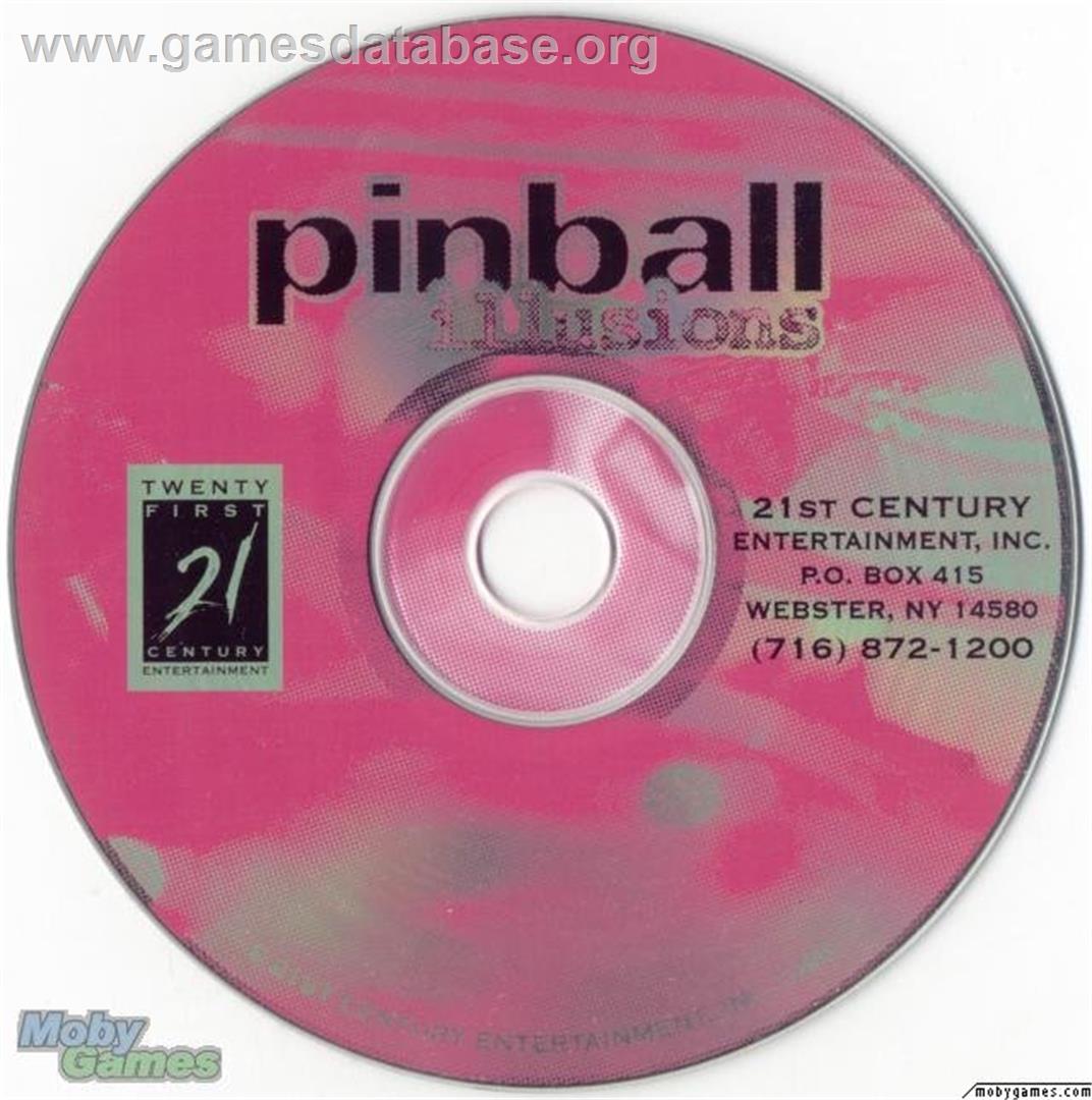 Pinball Illusions - Microsoft DOS - Artwork - Disc
