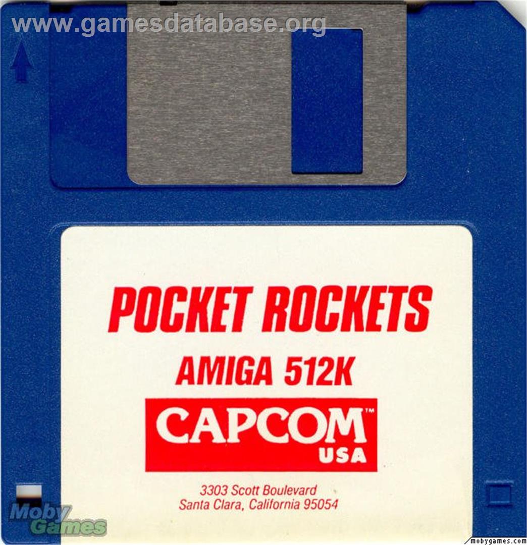 Pocket Rockets - Microsoft DOS - Artwork - Disc