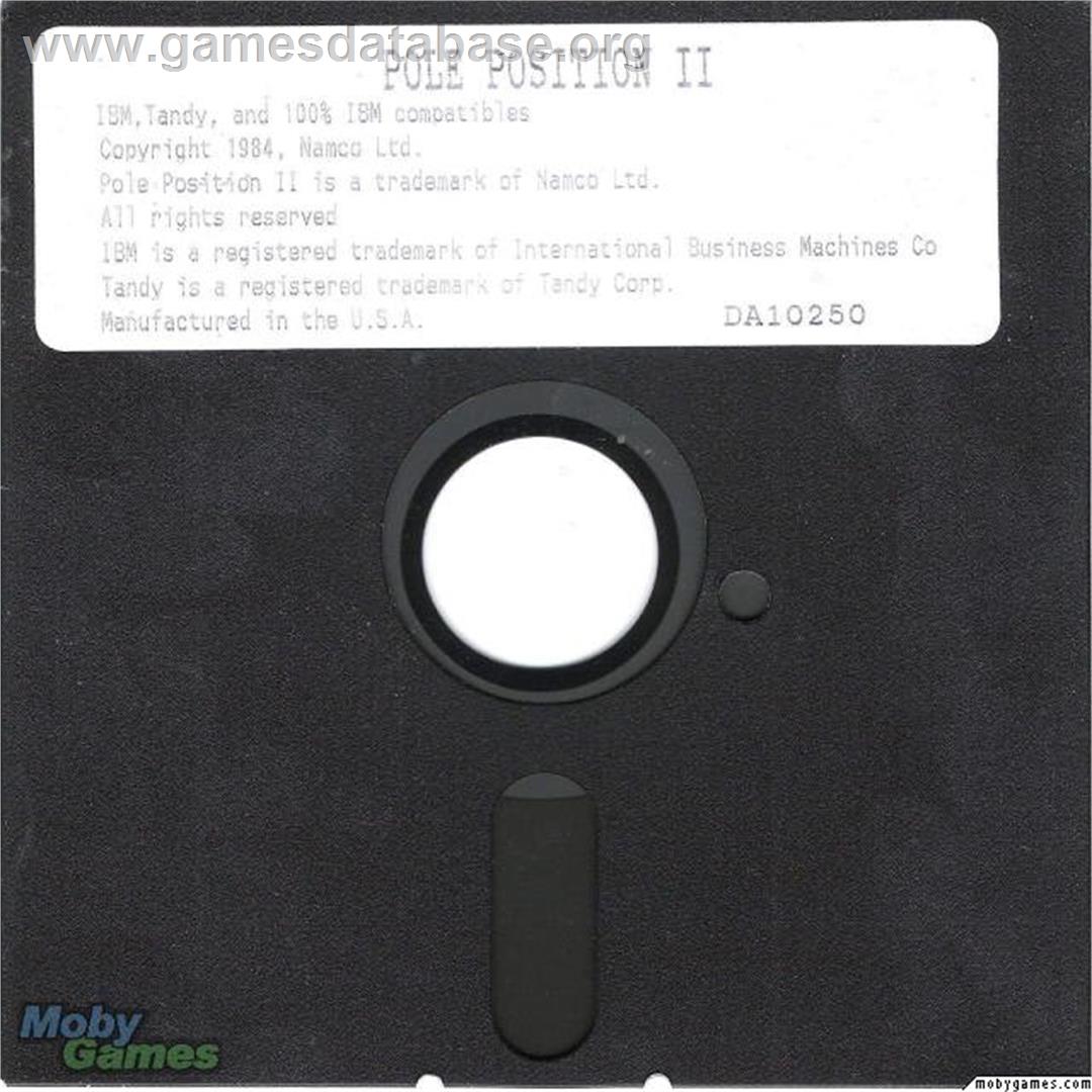 Pole Position 2 - Microsoft DOS - Artwork - Disc