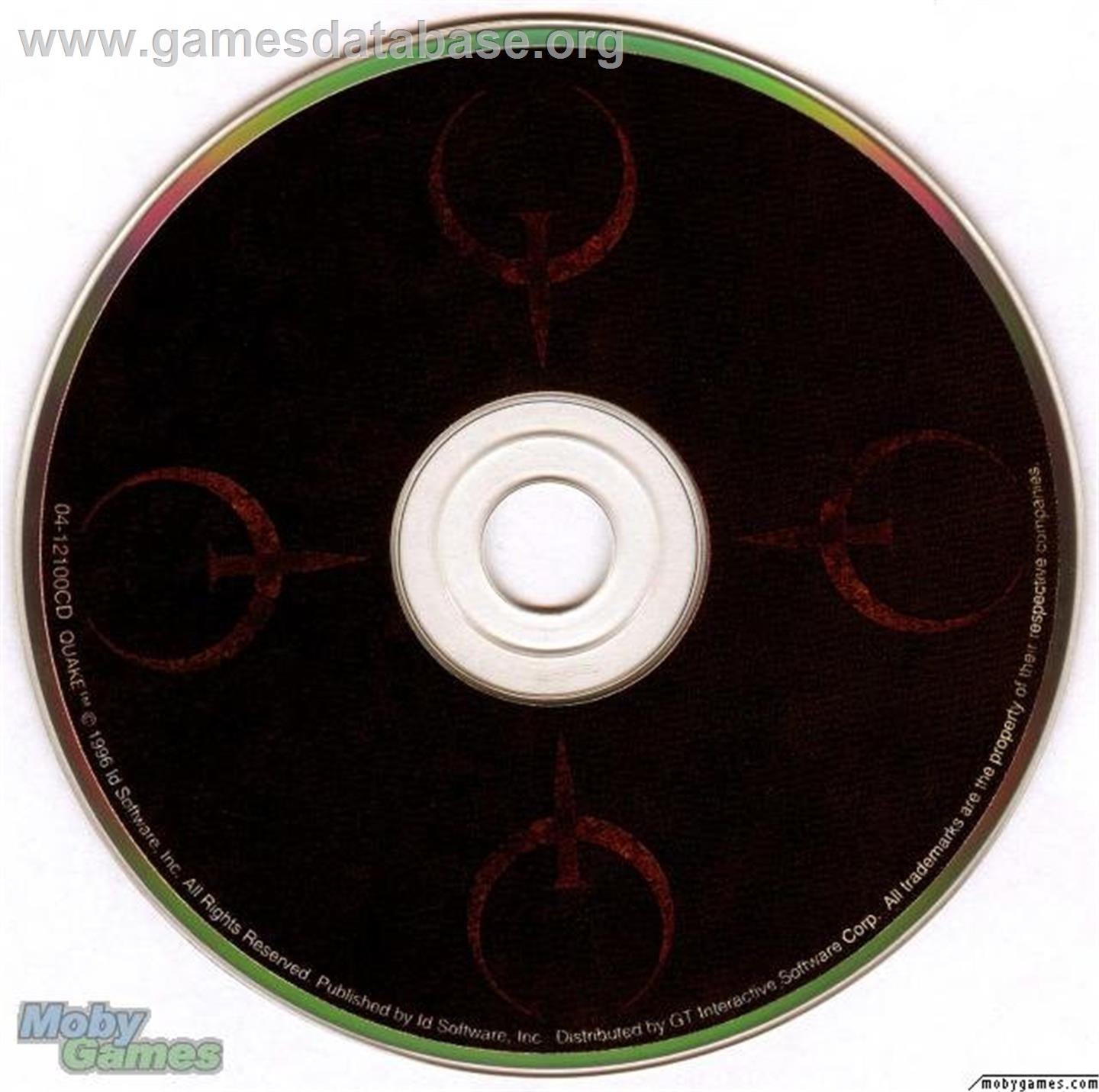 Quake - Microsoft DOS - Artwork - Disc