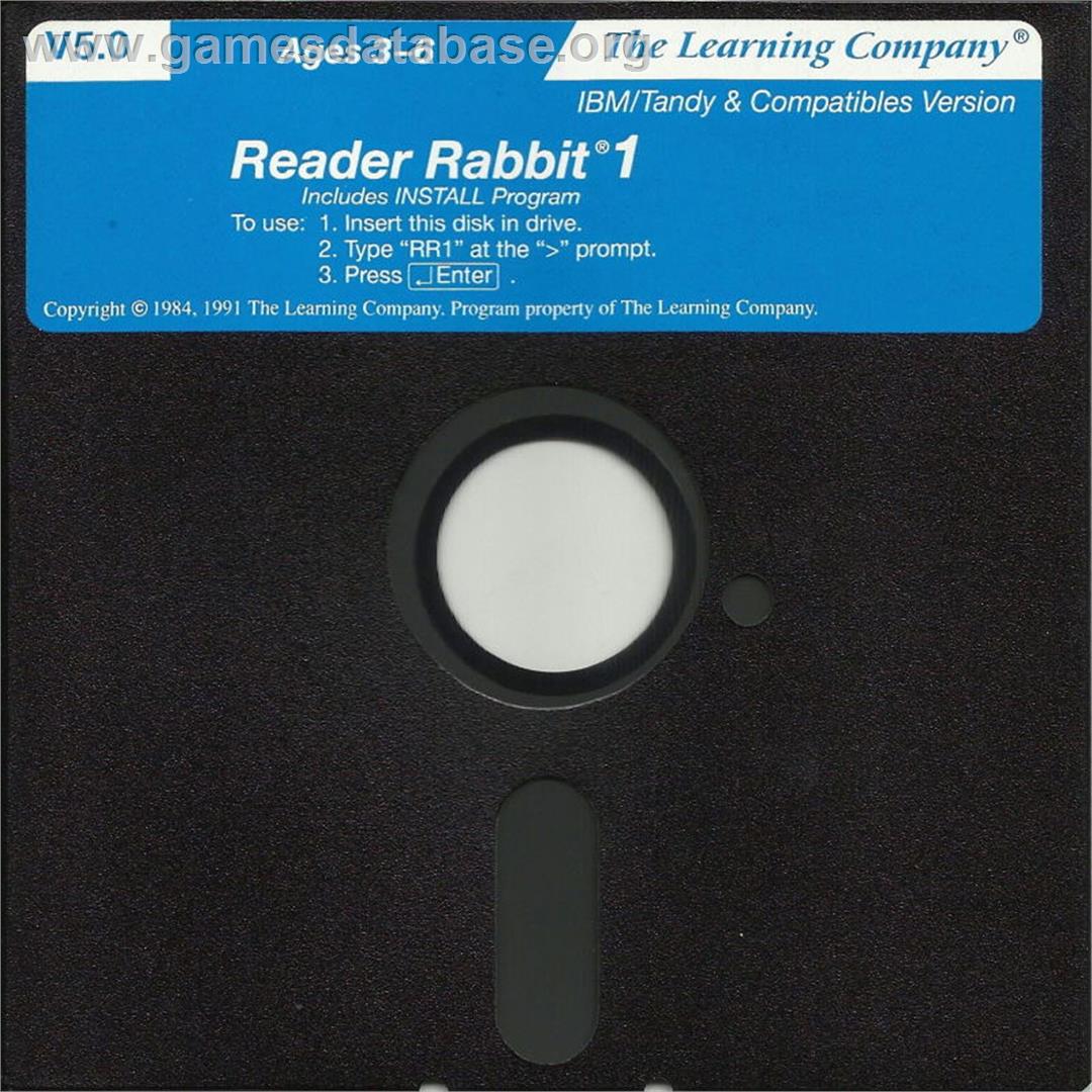 Reader Rabbit 1 - Microsoft DOS - Artwork - Disc