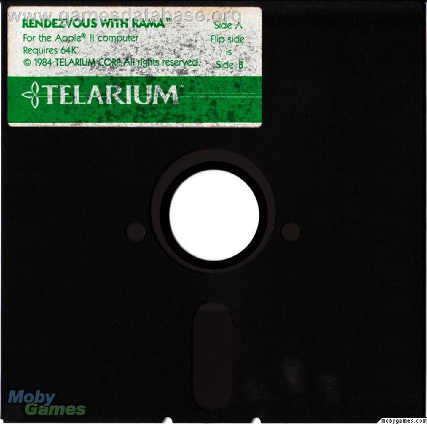 Rendezvous With Rama - Microsoft DOS - Artwork - Disc