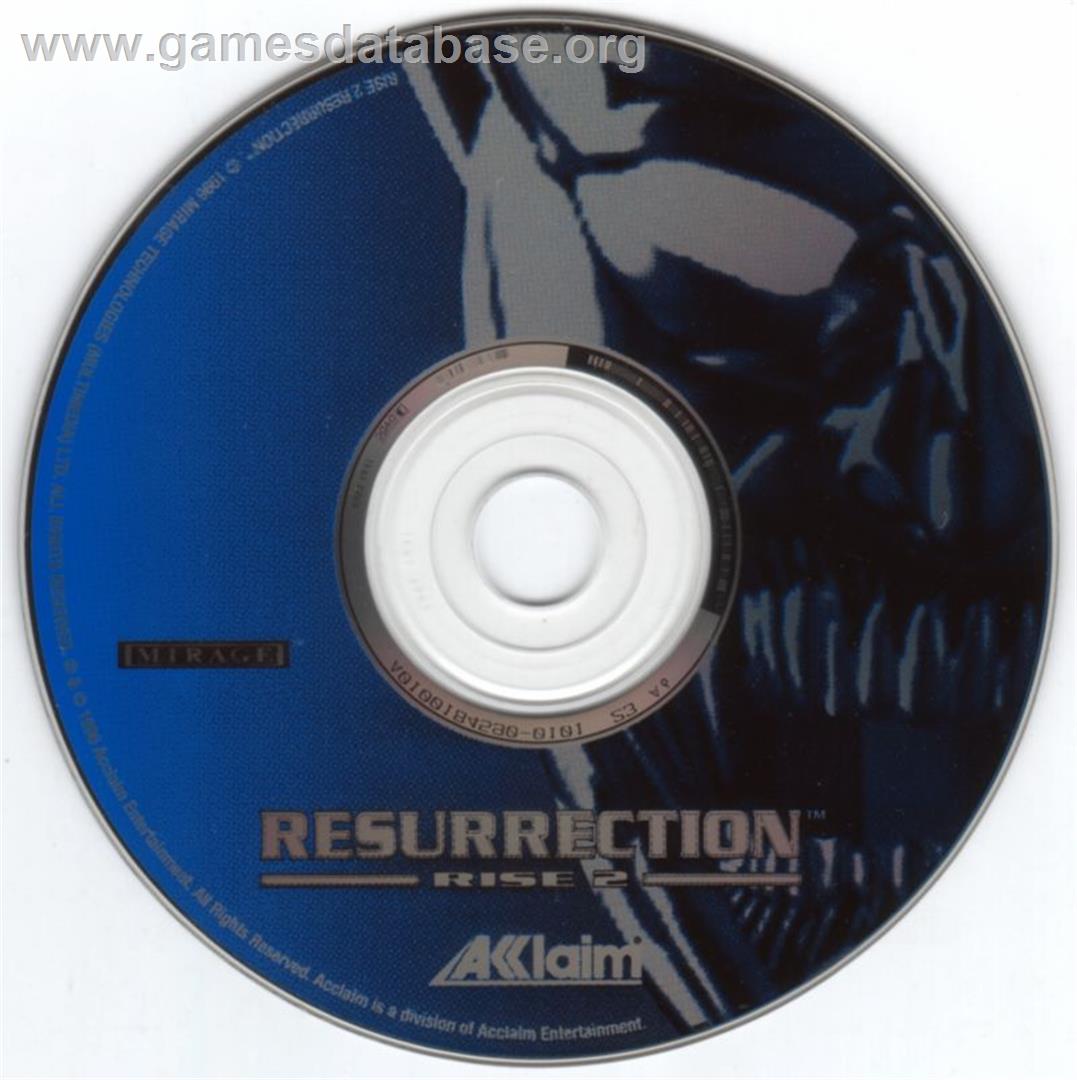 Rise 2 - Resurrection - Microsoft DOS - Artwork - Disc