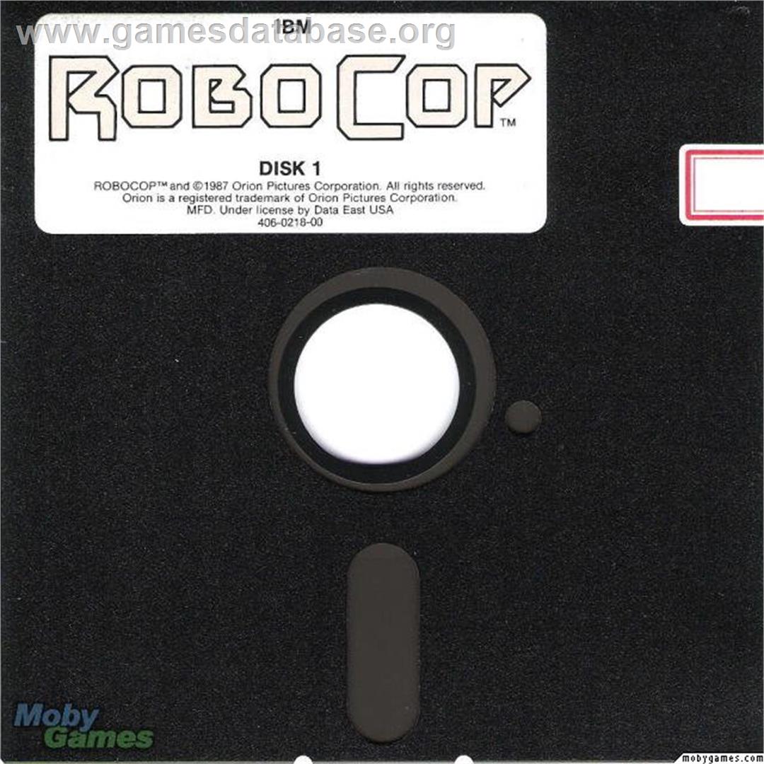 Robocop (Astros) - Microsoft DOS - Artwork - Disc