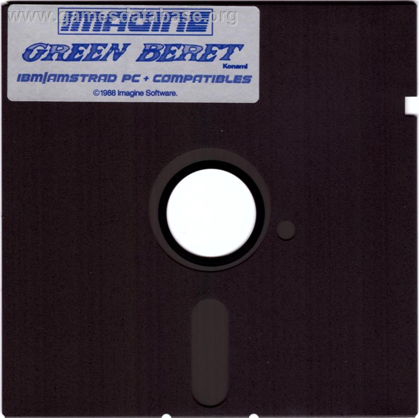 Rush'n Attack - Microsoft DOS - Artwork - Disc