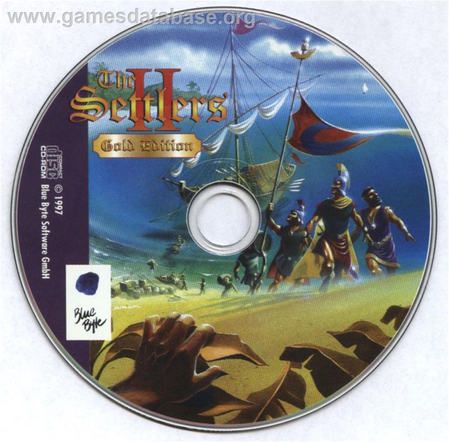 Settlers 2, The - Gold Edition - Microsoft DOS - Artwork - Disc