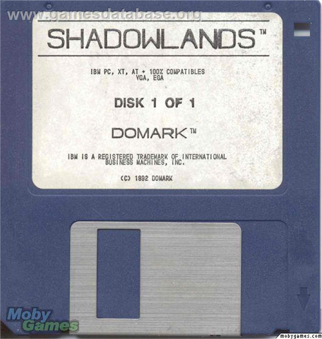 Shadowlands - Microsoft DOS - Artwork - Disc