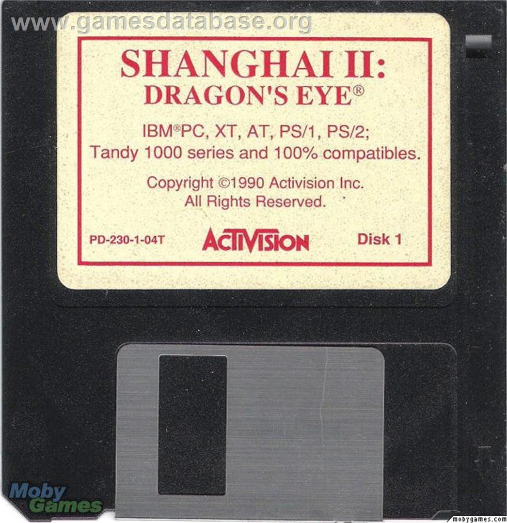 Shanghai 2 - Dragon's Eye - Microsoft DOS - Artwork - Disc