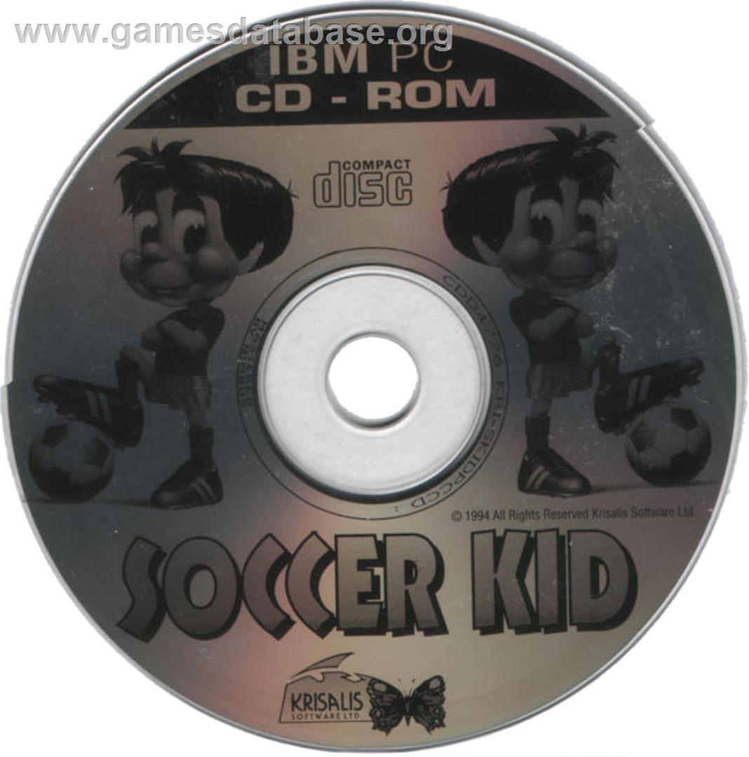 Soccer Kid - Microsoft DOS - Artwork - Disc