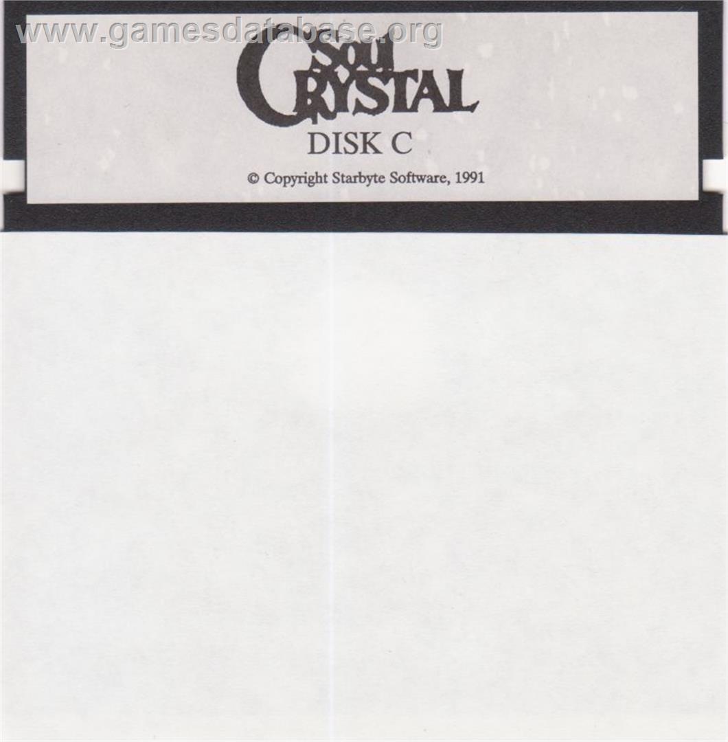 Soul Crystal - Microsoft DOS - Artwork - Disc