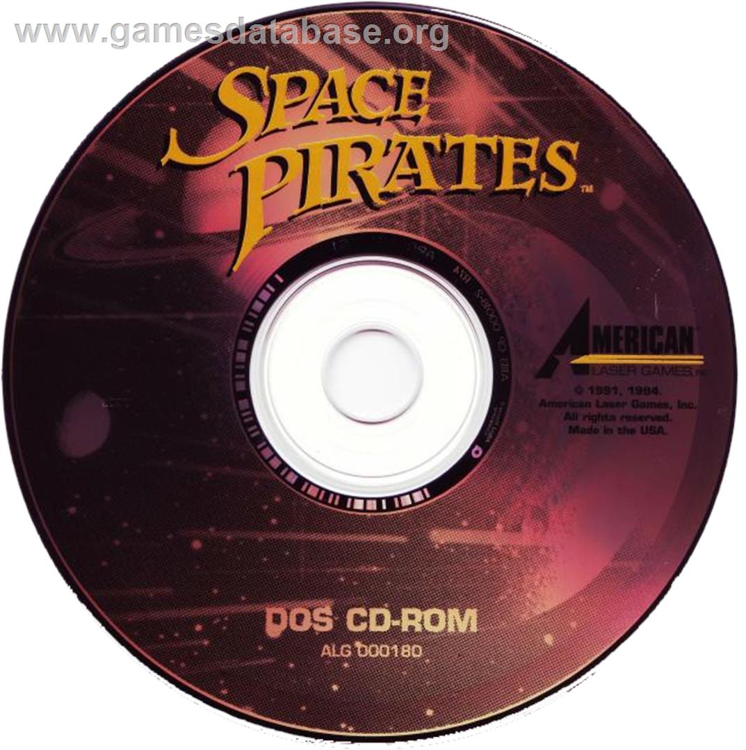 Space Pirates - Microsoft DOS - Artwork - Disc