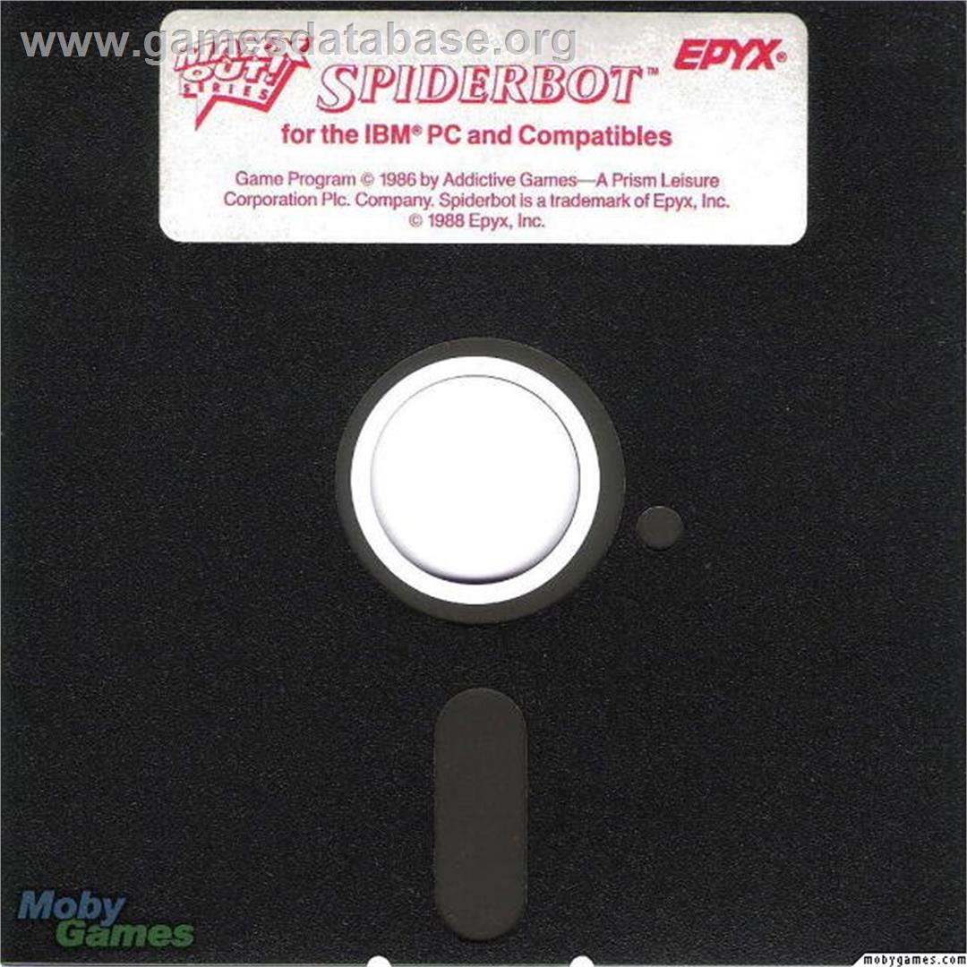 Spiderbot - Microsoft DOS - Artwork - Disc