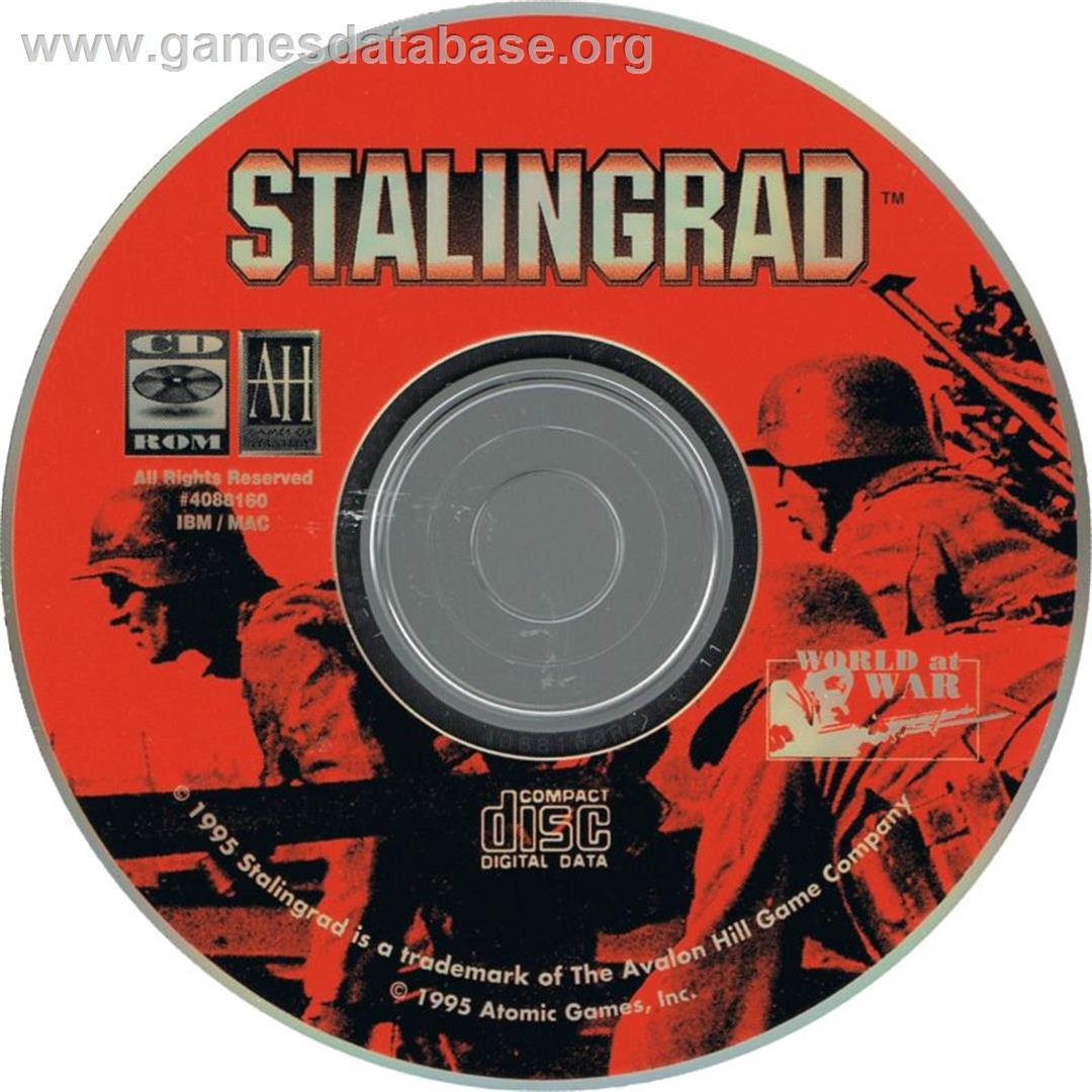 Stalingrad - Microsoft DOS - Artwork - Disc
