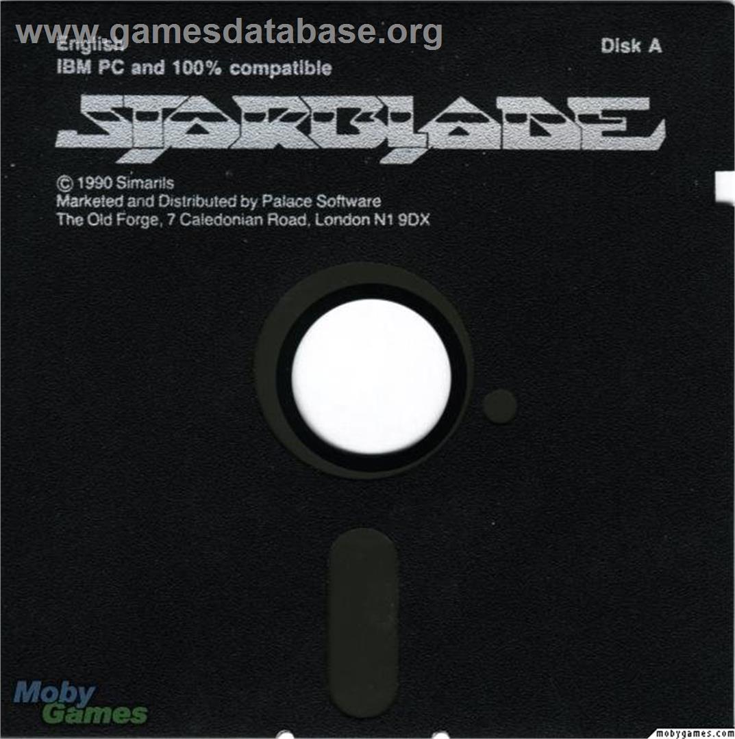 StarBlade - Microsoft DOS - Artwork - Disc