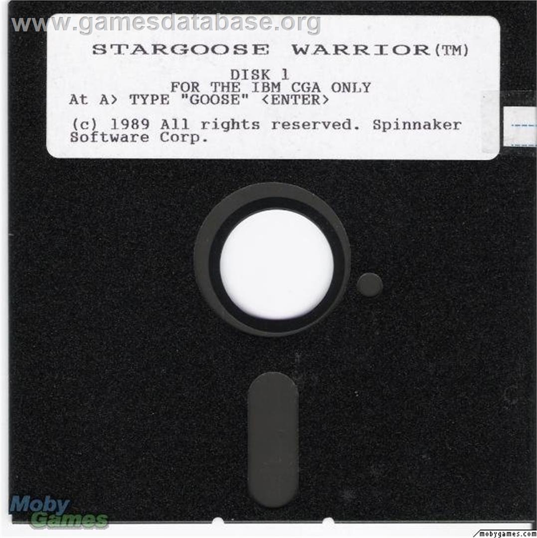 Star Goose! - Microsoft DOS - Artwork - Disc