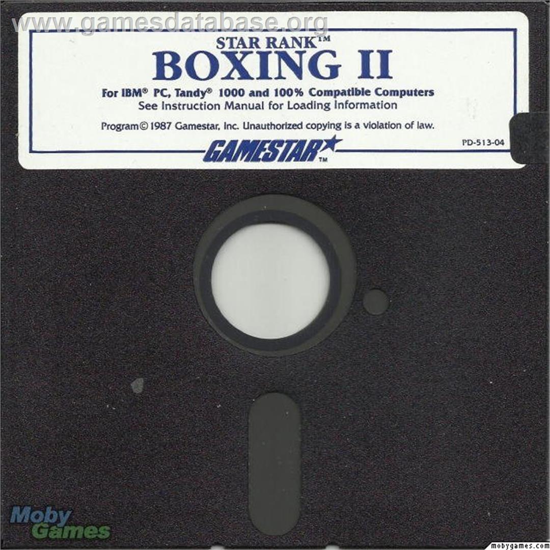 Star Rank Boxing 2 - Microsoft DOS - Artwork - Disc
