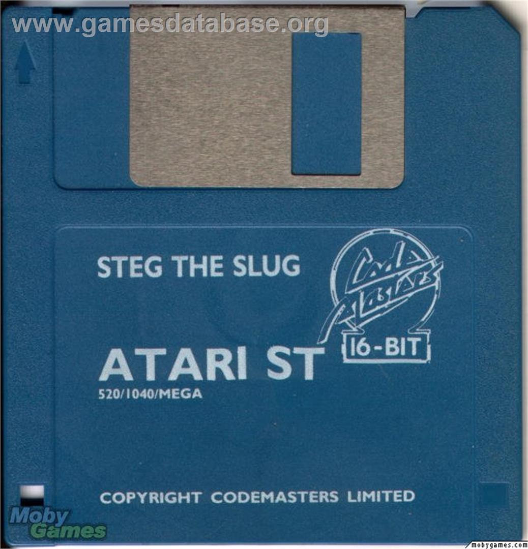 Steg the Slug - Microsoft DOS - Artwork - Disc