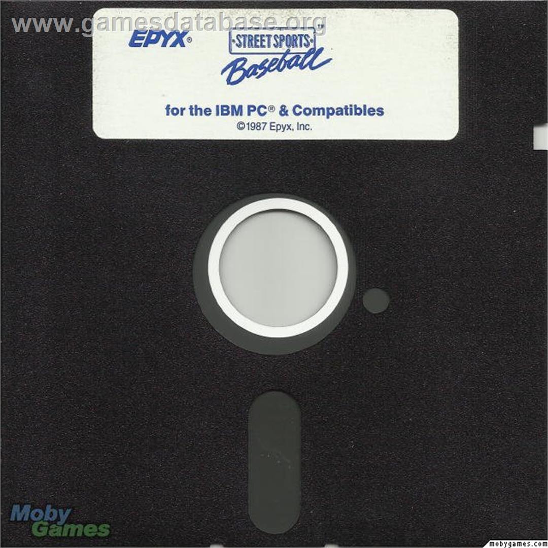 Street Sports Baseball - Microsoft DOS - Artwork - Disc
