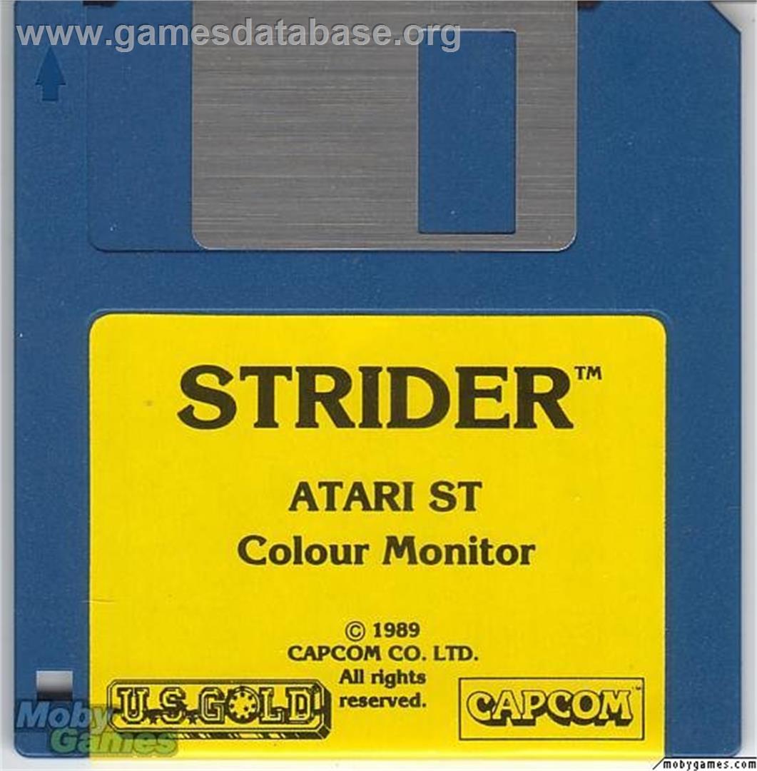 Strider - Microsoft DOS - Artwork - Disc