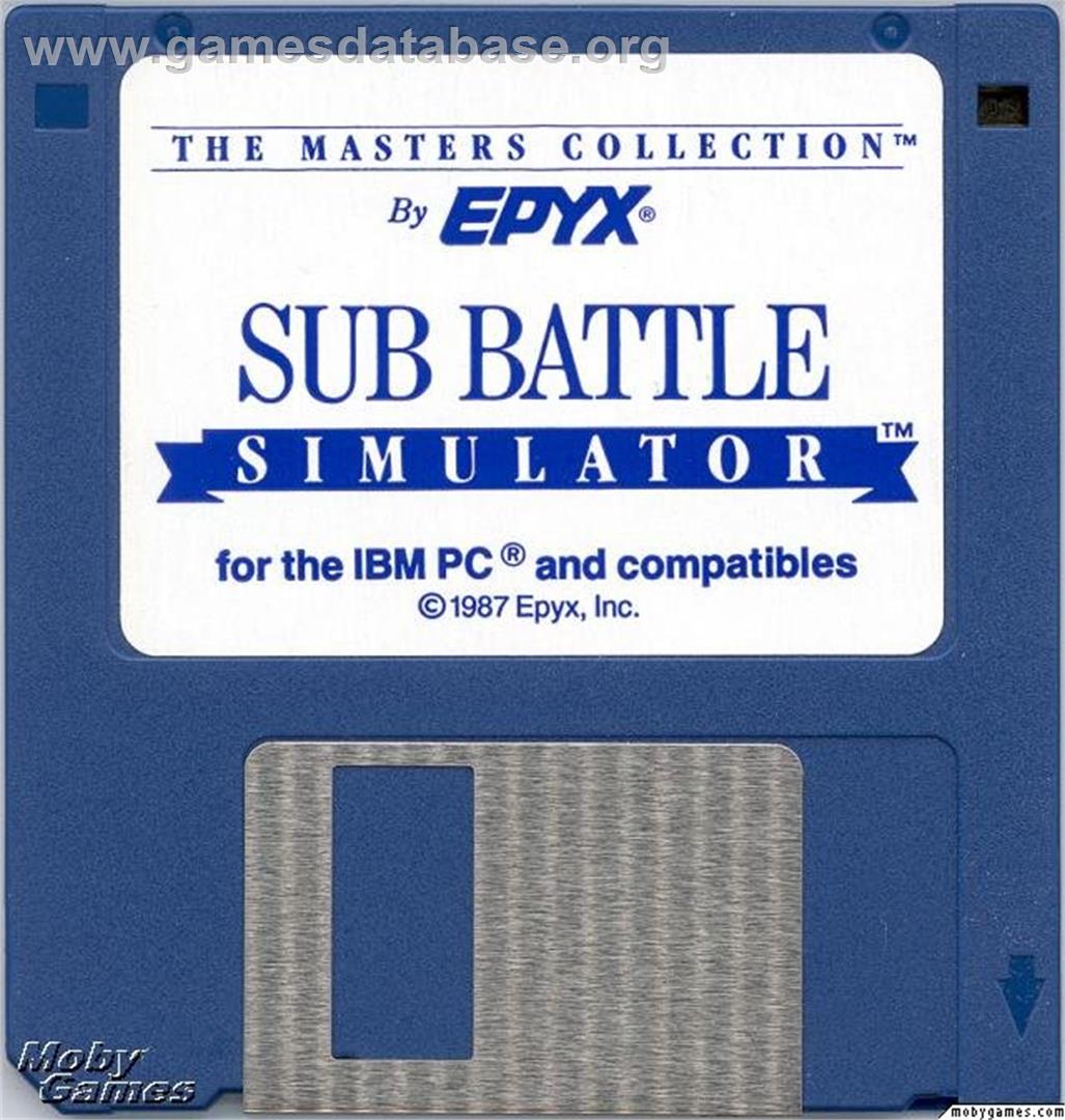 Sub Battle Simulator - Microsoft DOS - Artwork - Disc