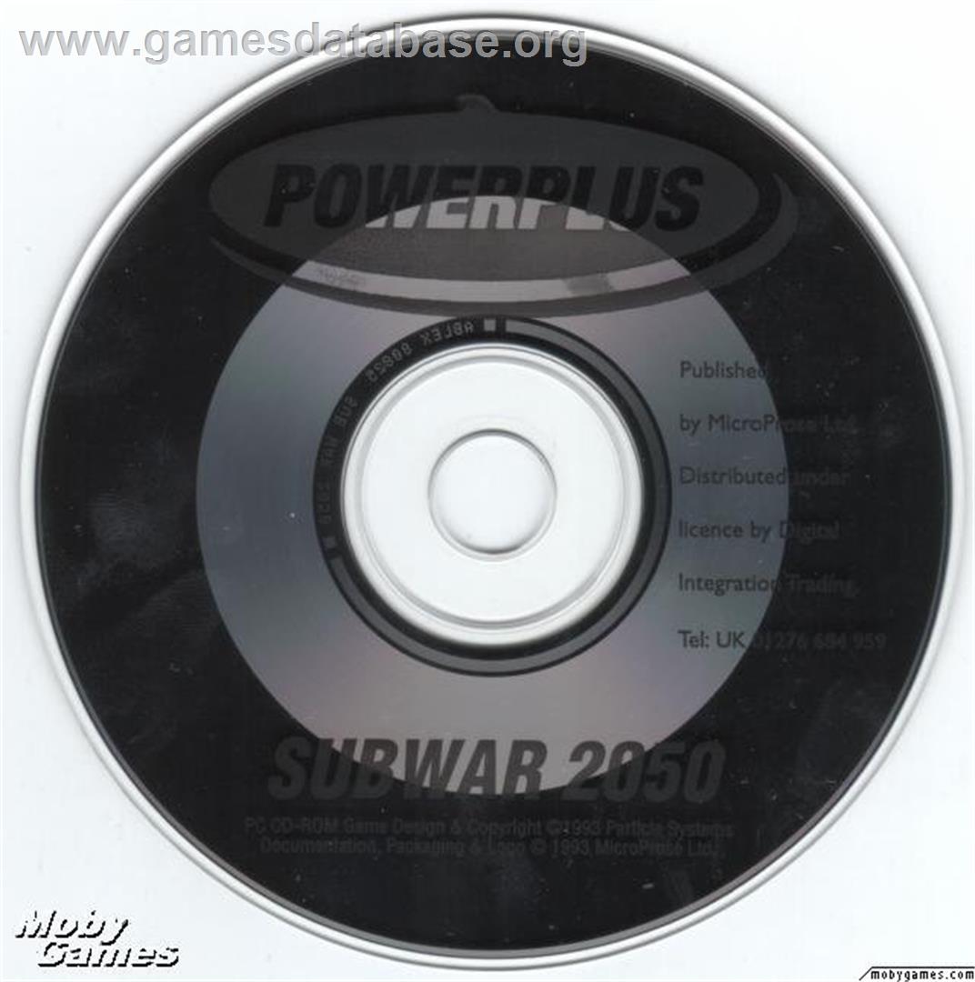 Subwar 2050 - Microsoft DOS - Artwork - Disc
