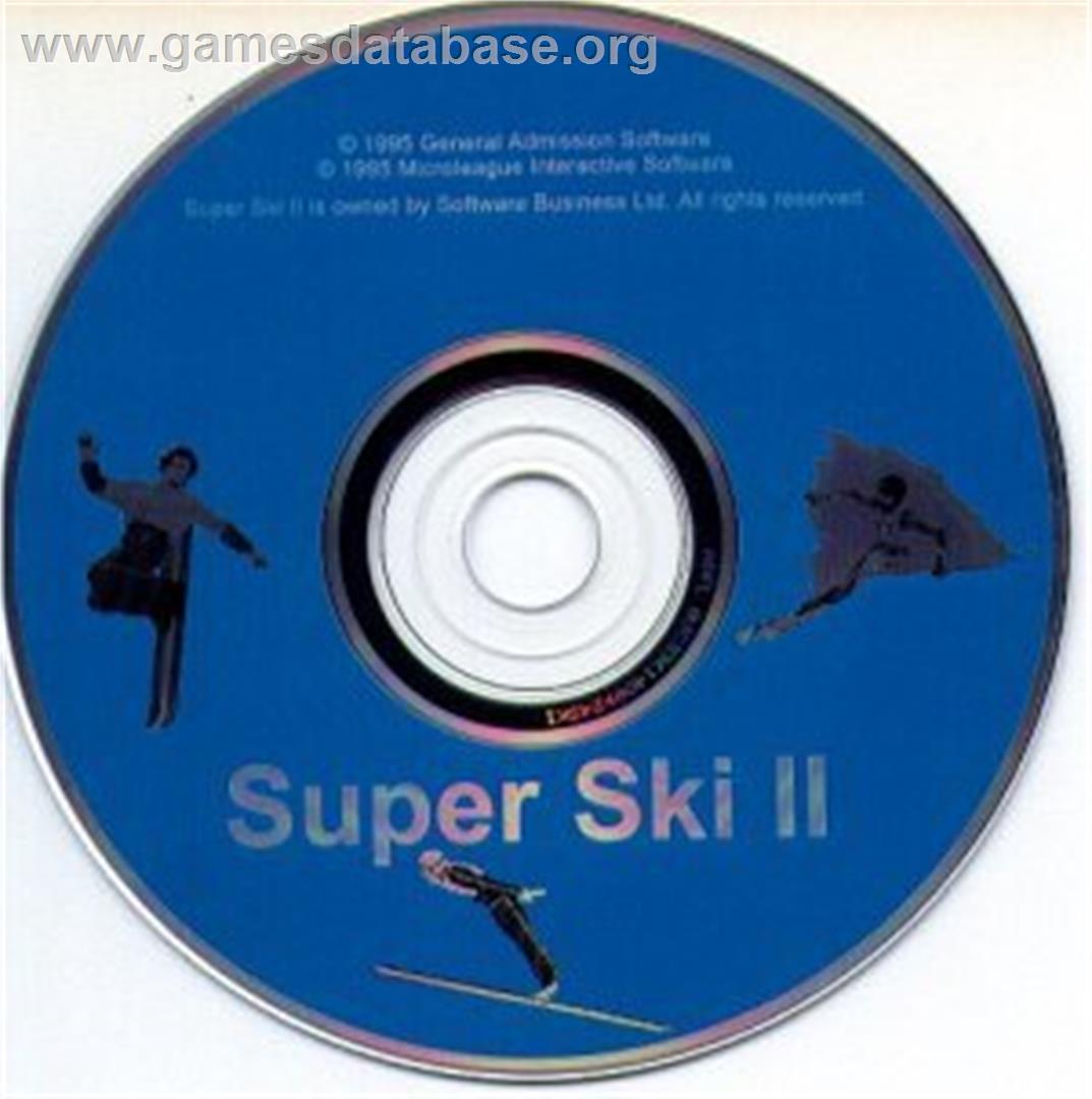 Super Ski 2 - Microsoft DOS - Artwork - Disc