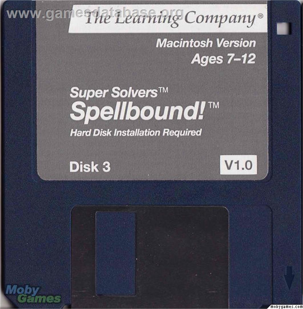 Super Solvers - Spellbound! - Microsoft DOS - Artwork - Disc