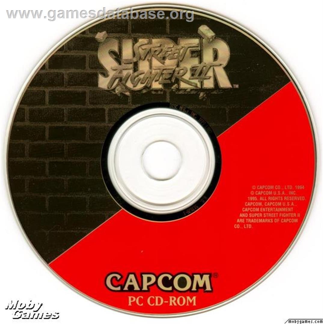 Super Street Fighter 2 - Microsoft DOS - Artwork - Disc