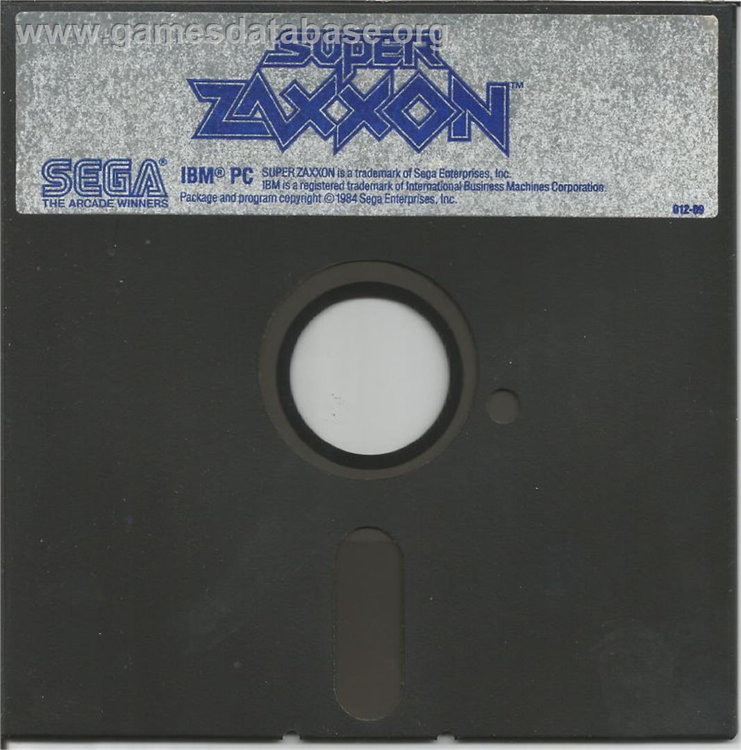Super Zaxxon - Microsoft DOS - Artwork - Disc