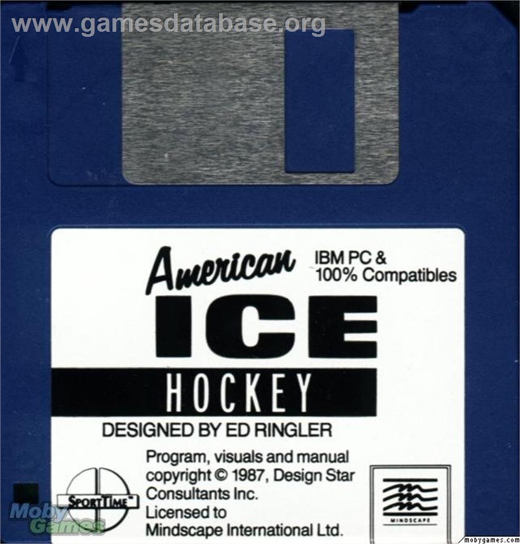 Superstar Ice Hockey - Microsoft DOS - Artwork - Disc