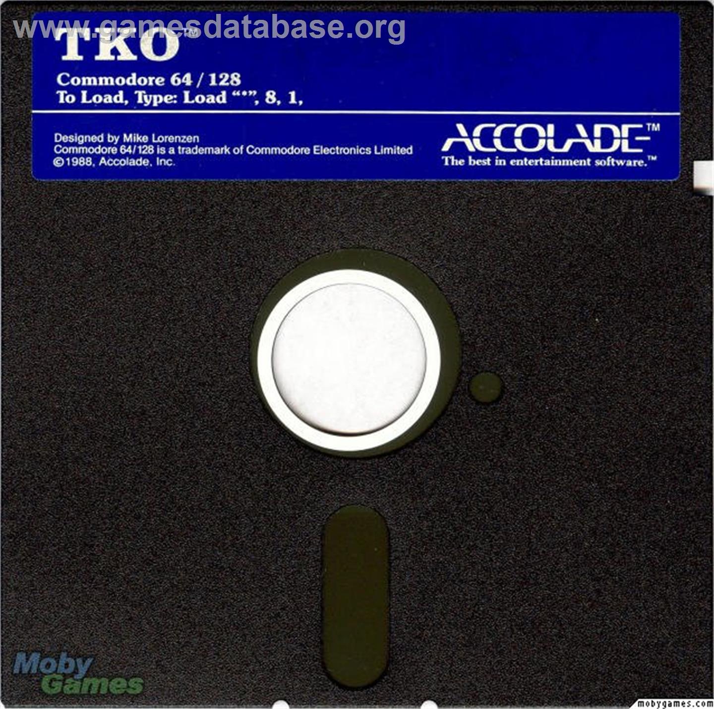TKO - Microsoft DOS - Artwork - Disc