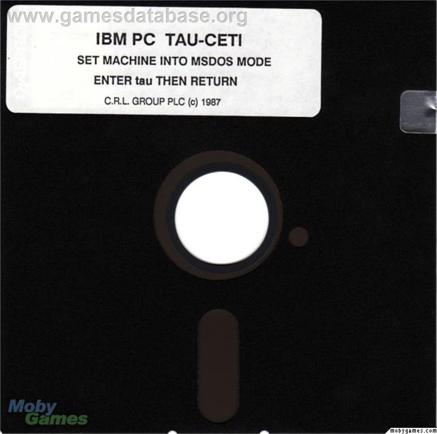 Tau Ceti - Microsoft DOS - Artwork - Disc