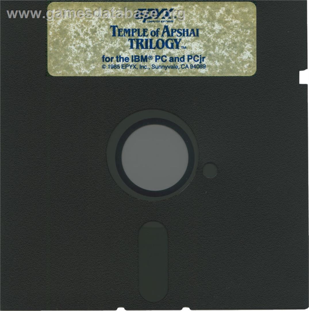 Temple of Apshai Trilogy - Microsoft DOS - Artwork - Disc