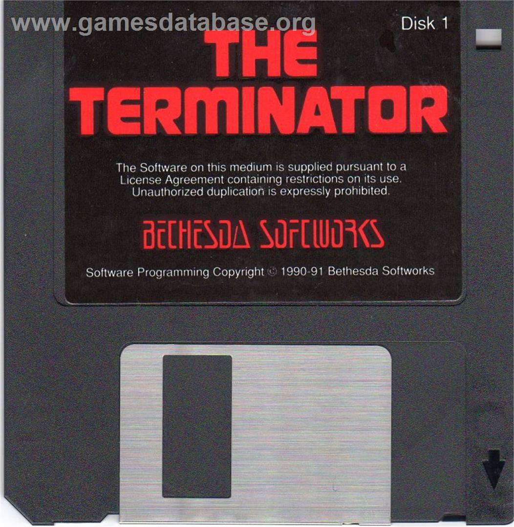 Terminator, The - Microsoft DOS - Artwork - Disc