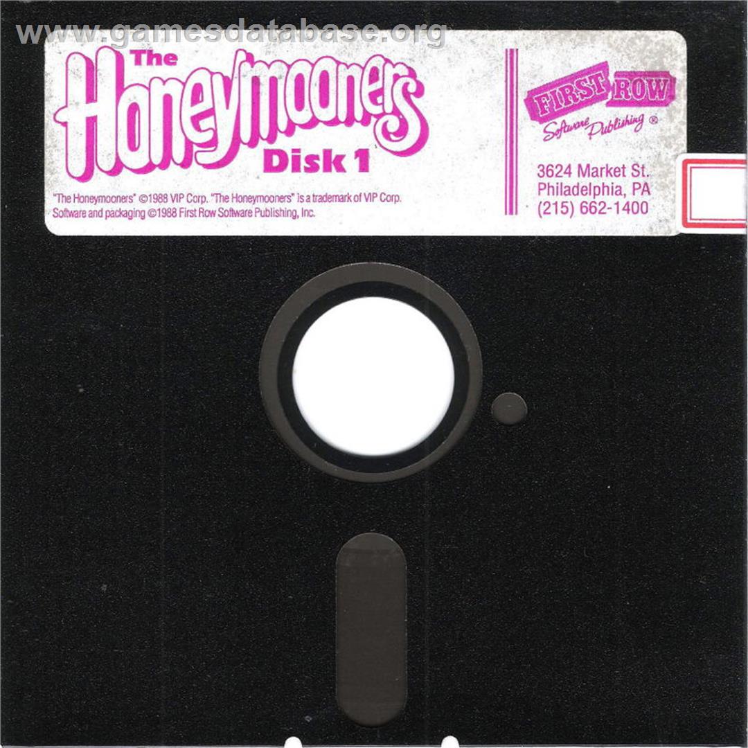 The Honeymooners - Microsoft DOS - Artwork - Disc