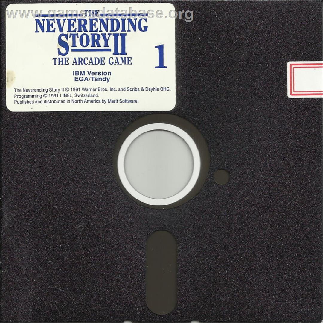 The Neverending Story II - Microsoft DOS - Artwork - Disc