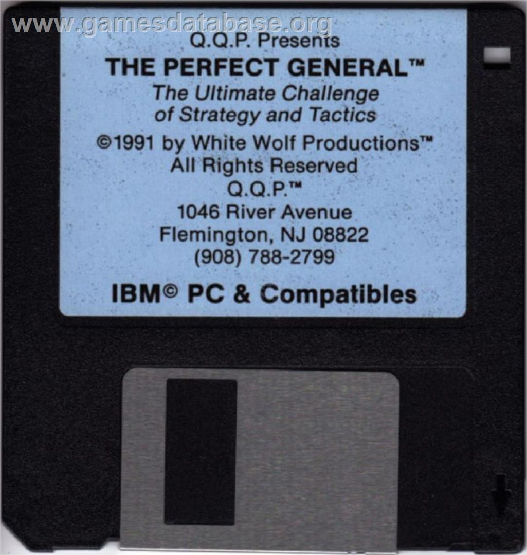 The Perfect General - Microsoft DOS - Artwork - Disc
