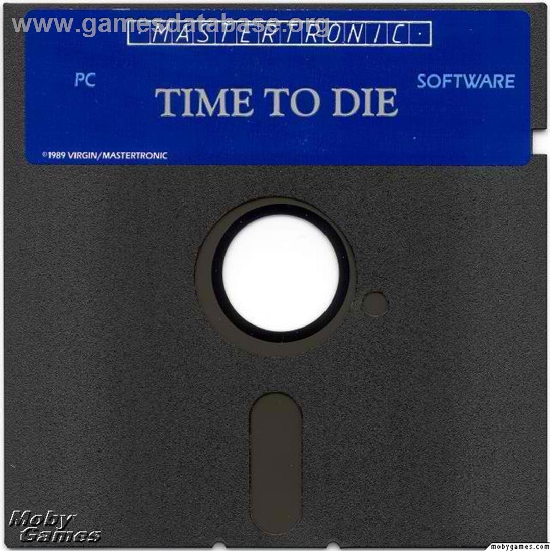 Time to Die - Microsoft DOS - Artwork - Disc